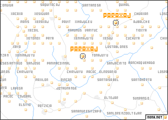 map of Paraxaj