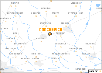 map of Parchevich