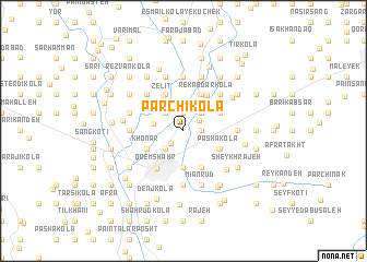 map of Parchī Kolā