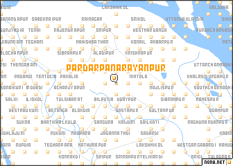 map of Pār Darpanārāyanpur