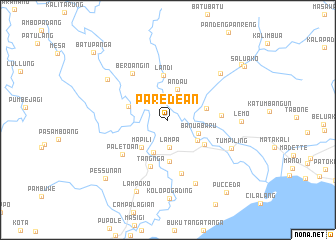 map of Paredean