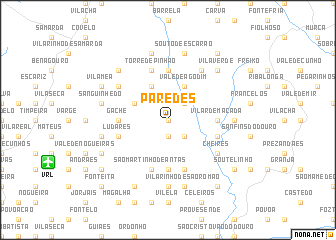 map of Paredes