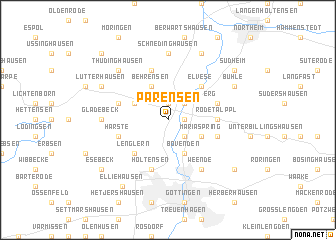 map of Parensen