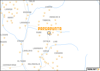 map of Parga Punta
