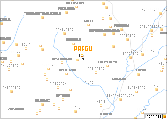 map of Pargū