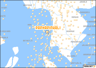 map of Parhārinwāli