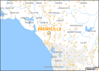 map of Pariancillo