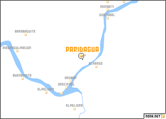 map of Paridagua