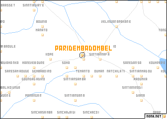 map of Pari Demba Dombel