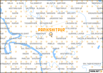 map of Parikshitpur