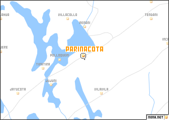 map of Parinacota