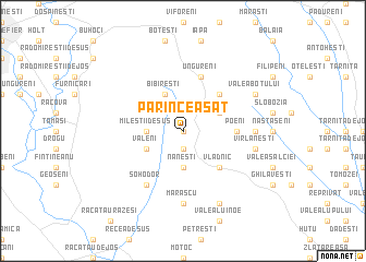 map of Parincea-Sat