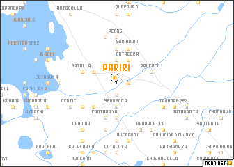 map of Pariri