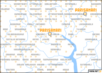 map of Pārisāmāri