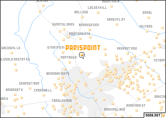 map of Paris Point