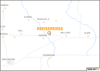 map of Paris Springs