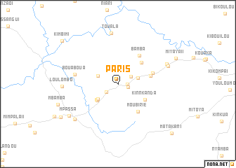 map of Paris