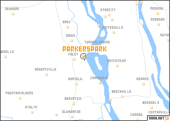 map of Parkers Park