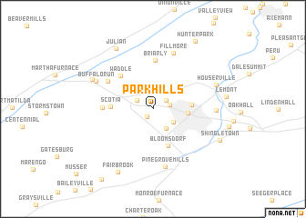 map of Park Hills