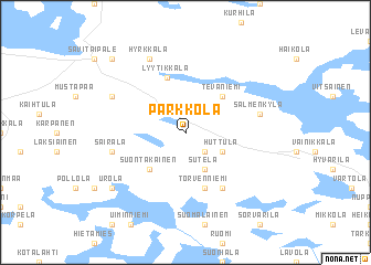 map of Parkkola