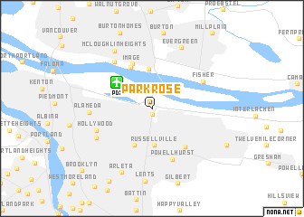map of Parkrose