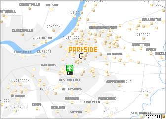 map of Parkside