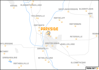 map of Parkside