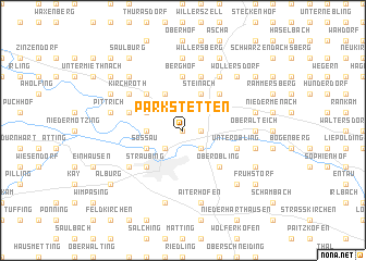 map of Parkstetten