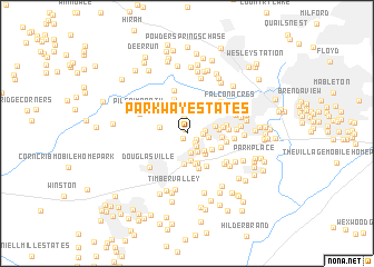 map of Parkway Estates