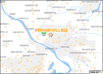 map of Parkway Village