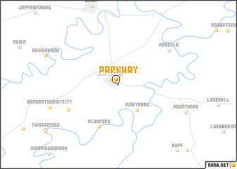 map of Parkway