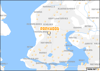 map of Parkwood