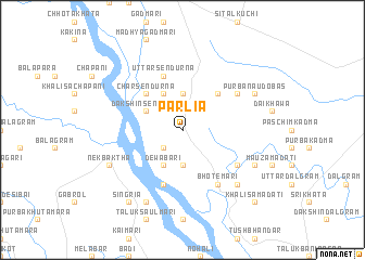 map of Parlia
