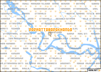 map of Pār Matta Bara Khanda