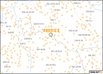 map of Parnice