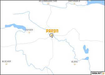 map of Paron
