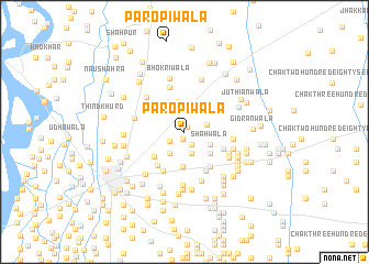 map of Paropīwāla
