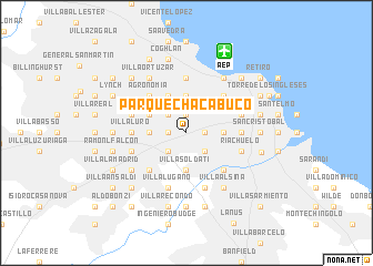 map of Parque Chacabuco