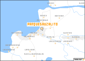 map of Parque Sauzalito