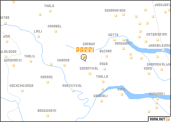map of Parri