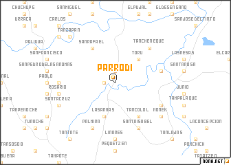 map of Parrodi