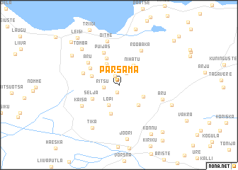 map of Pärsama