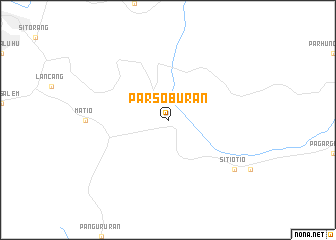 map of Parsoburan