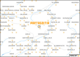 map of Partagoitia