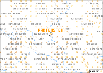 map of Partenstein