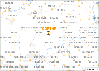 map of Parthe