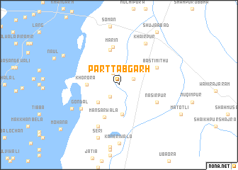 map of Parttābgarh