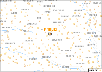 map of Paruci