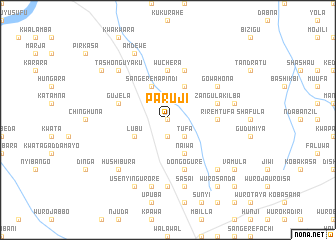 map of Paruji