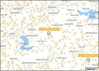 map of Parun-dong